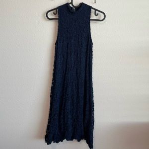 Navy blue dress